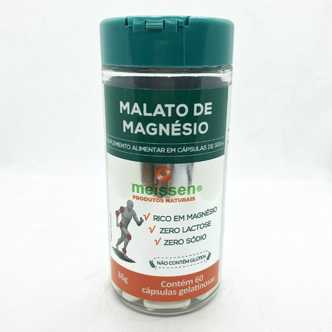 MALATO DE MAGNESIO 500MG (OPÇÕES) | MEISSEN