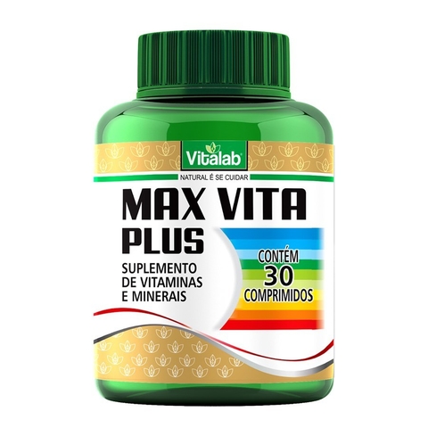 POLIVITAMINICO MAX VITA PLUS | 30 CAPS | VITALAB