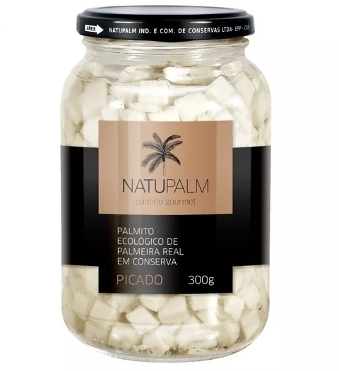 PALMITO PALMEIRA REAL PICADO | 300G | NATUPALM