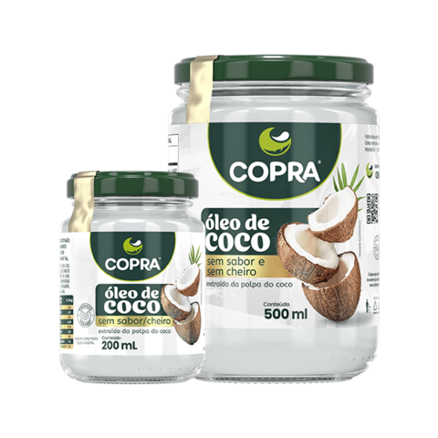 ÓLEO DE COCO SEM SABOR | COPRA - Empório Natural Foods - CNPJ 28.423.216/0001-89