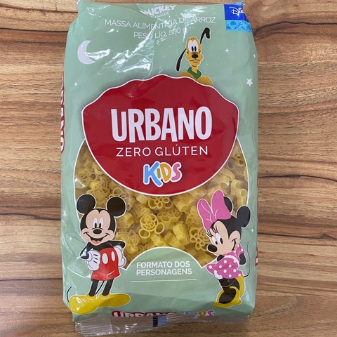 MASSA ALIMENTICIA DE ARROZ SEM GLUTEN KIDS (OPÇÕES) | 500GR | URBANO