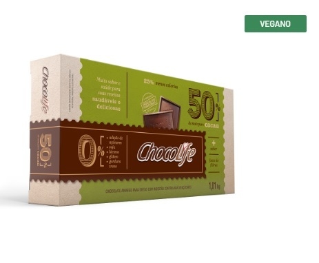 CHOCOLATE AO LEITE DE COCO 50% CACAU | 1,01KG | CHOCOLIFE