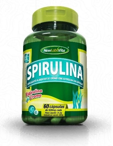 SPIRULINA | 60 CAPS x 520MG | NEW LABS VITA