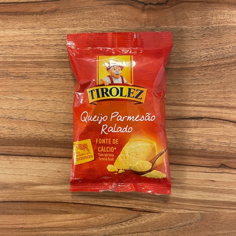 QUEIJO PARMESÃO RALADO | 100g | TIROLEZ