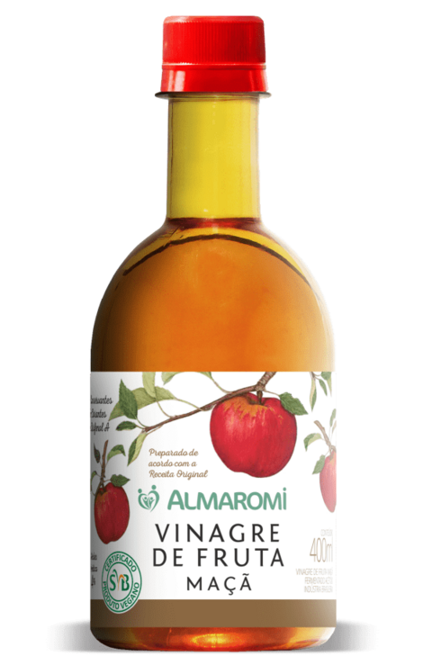 VINAGRE DE MAÇÃ | 400ML | ALMAROMI - comprar online