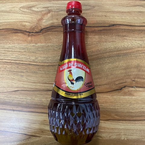 VINAGRE DE VINHO TINTO | 750ML | GALO DE BARCELOS