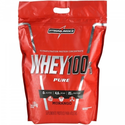 WHEY 100% PURE (SABORES) | 907G | INTEGRAL MÉDICA