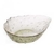 BOWL DE CRISTAL CHUMBO COM BORDA DOURADA TAJ GOTA VERDE 21,5X15,5X6 CM - 28974