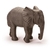 ESCULTURA ELEFANTE DECORATIVO CINZA 26X33CM | MART