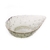 BOWL DE CRISTAL C/BORDA DOURADA TAJ GOTA VERDE 17x12,5x4,5cm