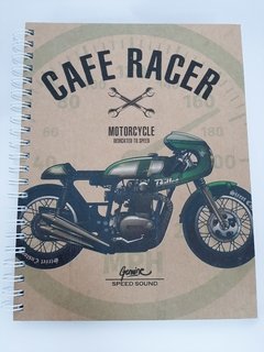 CUADERNO MOTOS RETRO KRAFT ONIX 22X29 TAPA DURA en internet