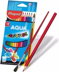Lápices de Colores Maped Color´Peps AQUA ACUARELABLES X12 - comprar online