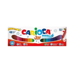 Marcadores Finos Carioca Joy X48 Colores Hecho En Italia