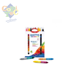 GIOTTO Cera bicolor - 12 Maxi double ended crayons