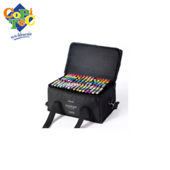 SET DE MARCADORES PROFESIONALES DELI X168 COLORES DOBLE PUNTA - comprar online