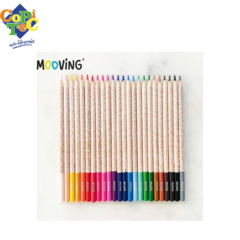 Lápices De Colores Mooving Pastel x24 3011024 - comprar online