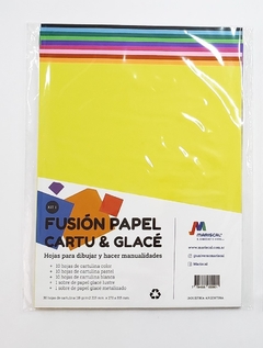 KIT FUSION 1 PAPEL CARTULINA & GLACE MARISCAL