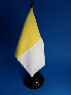 Bandera Papal de escritorio