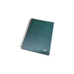 Cuaderno ARWEN A5 Con Espiral Tapa Dura Linea Clasica 120 H