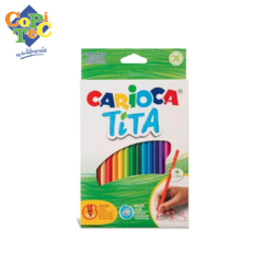 LAPICES Carioca Color TITA Largos x36