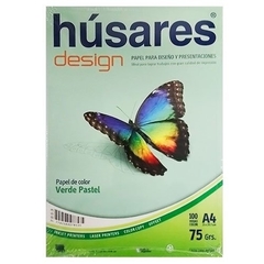 Resma Húsares Design Pastel A4 75 Gr. x 100 Hs. - Copitec Librería