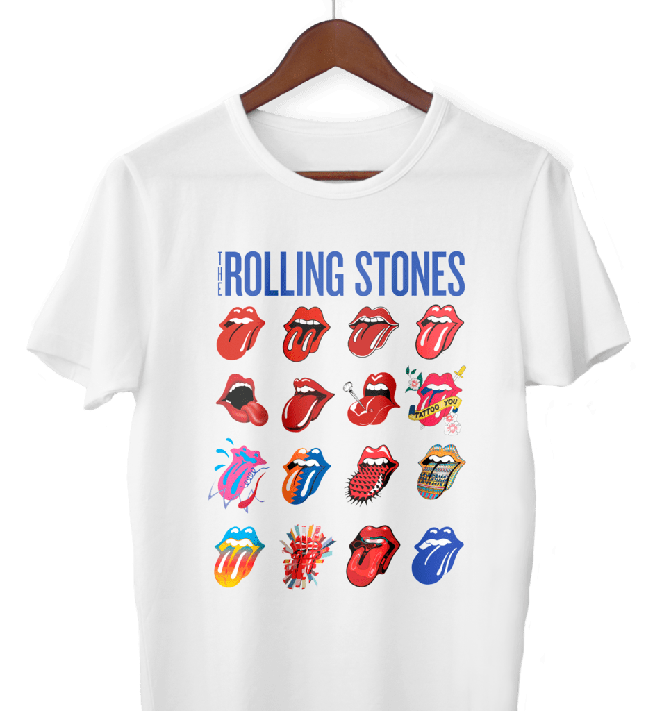 Remera The Rolling Stones Lenguas TiendaUke