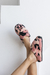 Pantufla Trendy cruzada coral fleece estampada camu Art. 5421 - comprar online