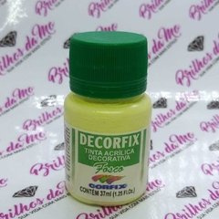 Decorfix Tinta Acrílica Fosca - Amarelo Bebê (Corfix 17040-472) - comprar online