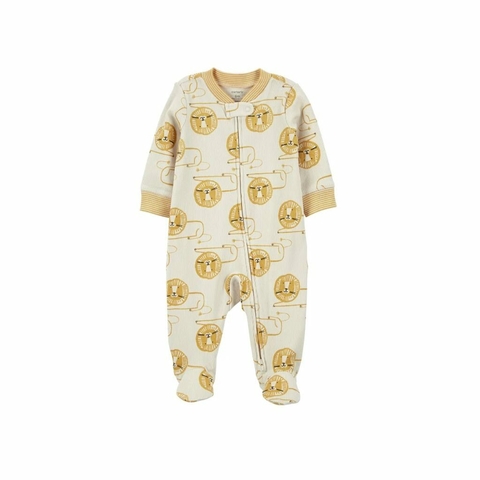 Carter&#039;s Osito-Pijama Algodón con Cierre Leones (1P604710)