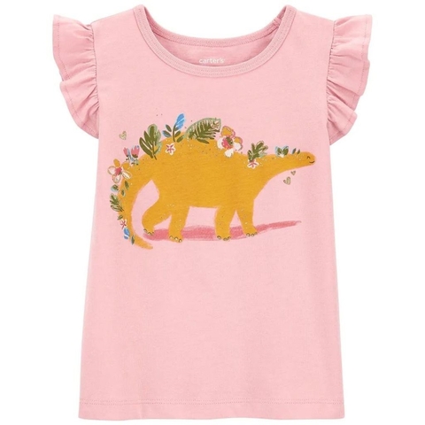 Carter´s Remera con Volados Dinosaurio (2N700810)
