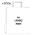 BOLSA ACUARIO BLANCA 30X12X32 - LOGO 1 COLOR - (600 UNIDADES)