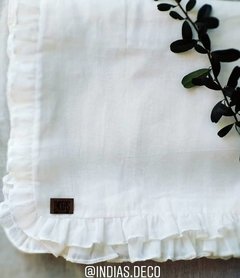 Ajuar Set Newborn Volados Blanco - comprar online