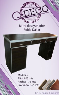 Desayunador Barra Living Comedor