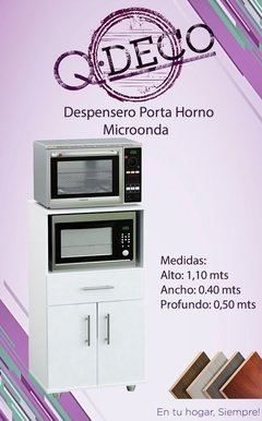 Despencero Porta Microondas y Horno Eléctrico