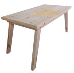 mesa de Pino Macizo 1.40 Mts Escandinava Vintage - comprar online