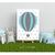 Quadro Decorativo Infantil - Trio: Elefante (Azul) - loja online