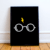 Quadro Decorativo - Harry Potter - Óculos (Preto) - comprar online