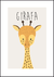 Quadro Decorativo Infantil - Girafa