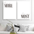 Quadro Decorativo - duo: more | most - Pendure