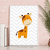 Quadro Decorativo - Girafa Baby - comprar online