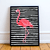 Quadro Decorativo - Flamingo II - comprar online