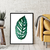 Quadro Decorativo - Folhagem Verde (02) - comprar online