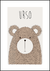 Quadro Decorativo Infantil - Urso