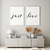 Quadro Decorativo - duo: just love - comprar online