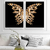 Quadro Decorativo - duo butterfly wings gold - Pendure