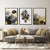 Quadro Decorativo - trio: geométrico amarelo