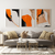 Quadro Decorativo - trio: pintura laranja - comprar online