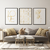 Quadro Decorativo - trio leveza (dourado) - comprar online