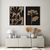 Quadro Decorativo - duo: folhagem color latte