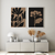 Quadro Decorativo - duo: folhagem color latte - comprar online